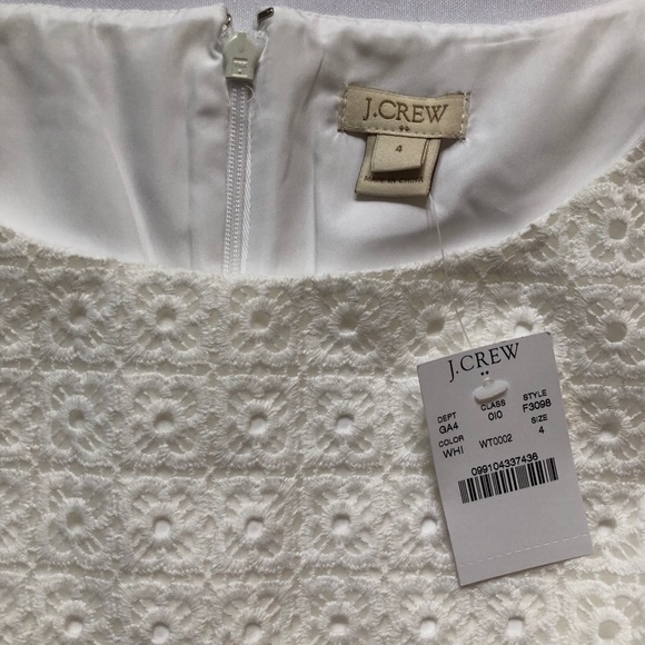 J.Crew white eyelet dress - Picture 2 of 3